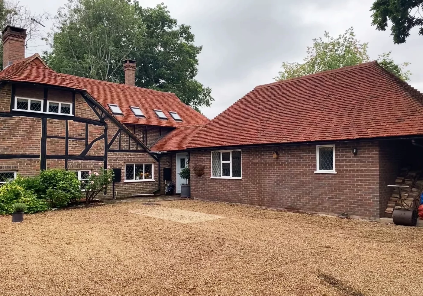 Clay Roof Restoration, Woking, Surrey - After