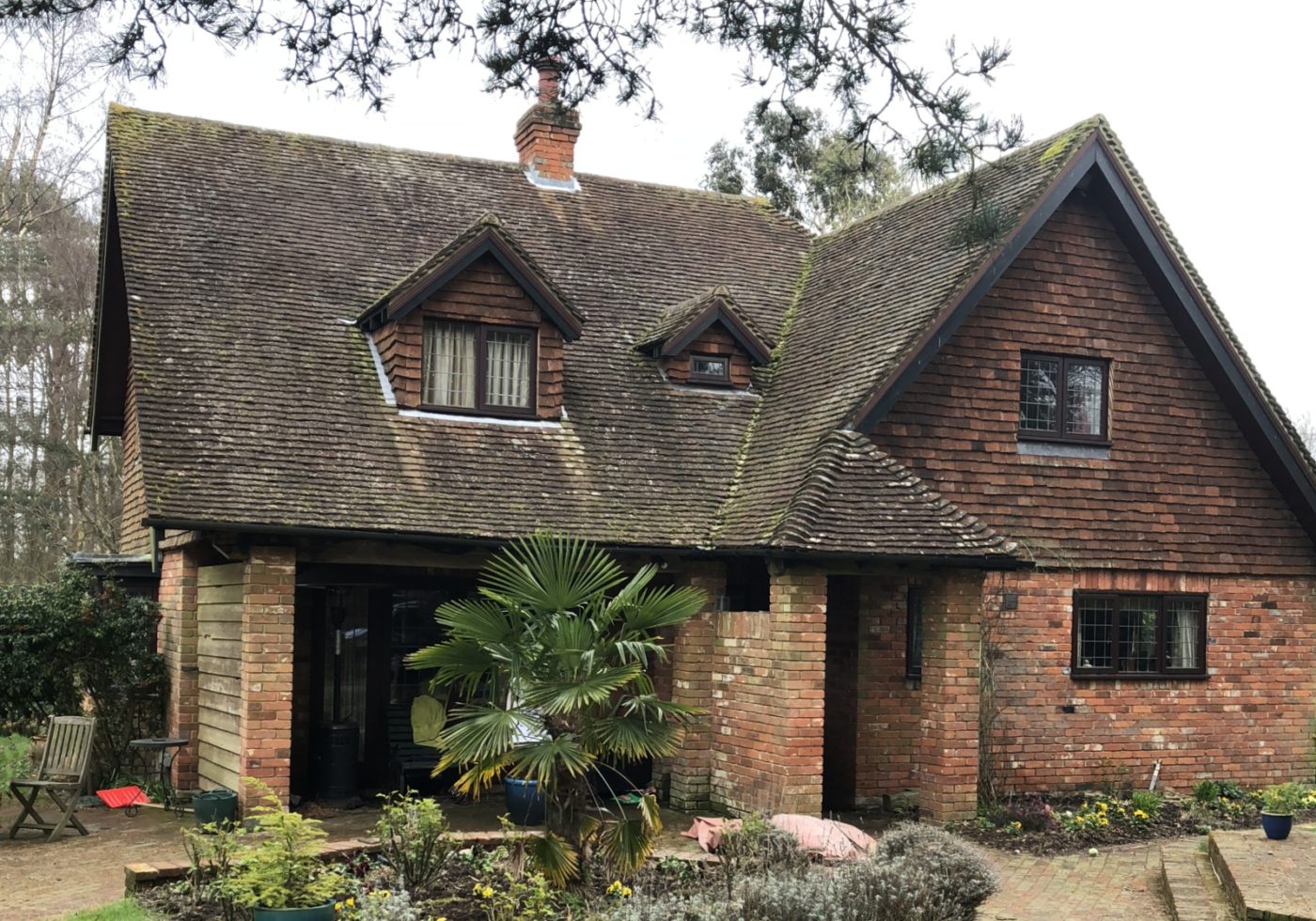 Surrey Clay Roof Restoration - Before